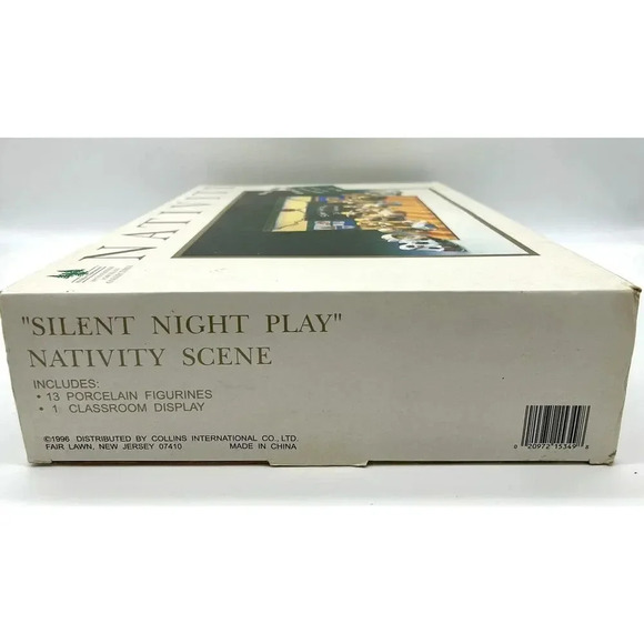 Holiday Expressions Silent Night Play 2nd Rehearsal Nativity Scene Set 12 Figure - Picture 9 of 10